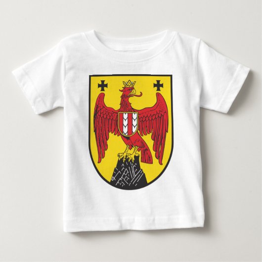 Wappen Burgenland Österreich ベビーTシャツ (正面)