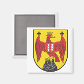 Wappen Burgenland Österreich マグネット (正面/裏面)