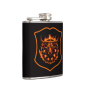 Wappen Dartboard Stier Darts Dartkunst フラスク (右)