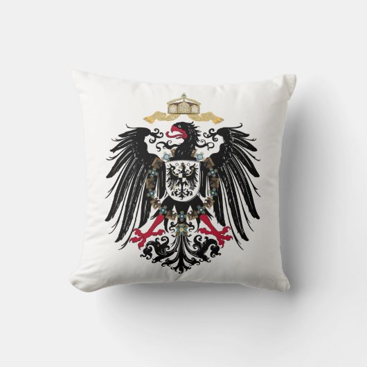 Wappen Deutsches Reich 1889 Reichsadler クッション (正面)
