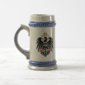 Wappen Deutsches Reich 1889 Reichsadler ビールジョッキ (左)