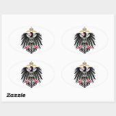 Wappen Deutsches Reich 1889 Reichsadler 楕円形シール (シート)
