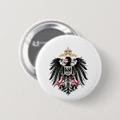 Wappen Deutsches Reich 1889 Reichsadler 缶バッジ (正面&裏面)