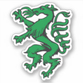 Wappen Panther Steiermark Österreich  シール (正面)