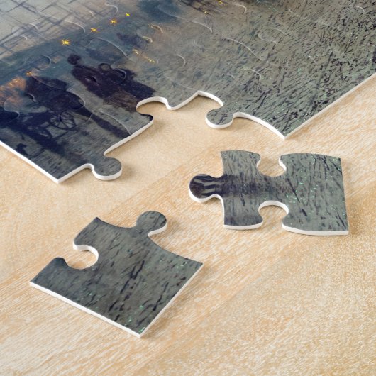 Wappingのヴィンテージの絵を描くことからのリヴァプール ジグソーパズル (側面)