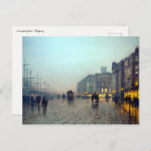 Wappingのヴィンテージの絵を描くことからのリヴァプール ポストカード (正面/裏面)