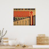 War もし Bonds 1942 WPAポスター買に移動できない ポスター (キッチン)