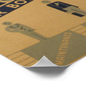 War もし Bonds 1942 WPAポスター買に移動できない ポスター (角)