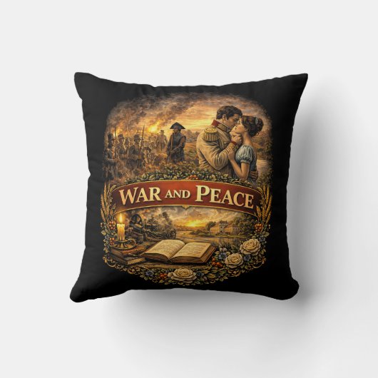 War and Peace クッション (裏面)