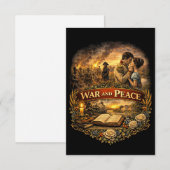 War and Peace サンキューカード (正面/裏面)