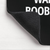 War Bad S Good Funny Sarcasm Adult (on Back)  マウスパッド (コーナー)