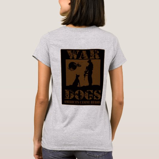 War Dogs, Americas Canine Heroes Tシャツ (裏面)