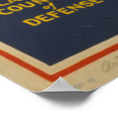 War Industry Waterヴィンテージ1943 WPAポスター ポスター (角)