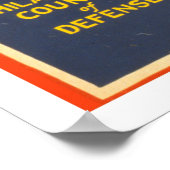 War Industry Water WWII 1943 WPA ポスター (角)