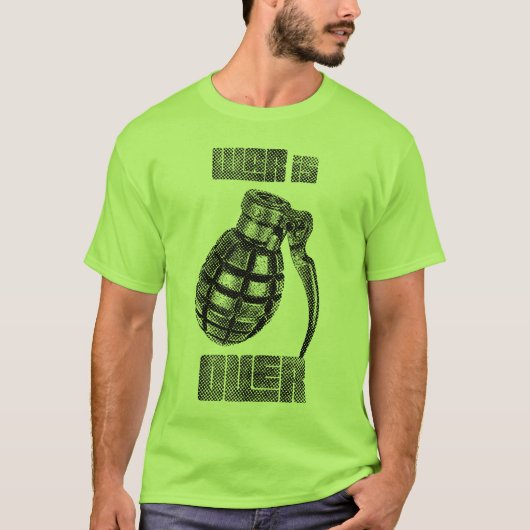 War is over tシャツ (正面)
