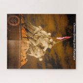 War Memorial Washington DC.クリスマスの挨拶 ジグソーパズル (横)