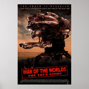War Of The Worlds The True Story LG Movie Poster ポスター