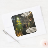 War room sticker スクエアシール (封筒)