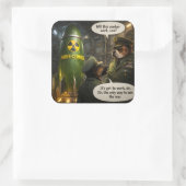 War room sticker スクエアシール (バッグ)