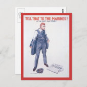 War Time Postcard, World War 1 ポストカード (正面/裏面)