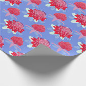 Waratah ラッピングペーパー (角)