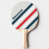 Warbird Angled Striping with Name 卓球ラケット (裏面)