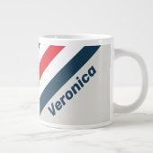 Warbird Stripes with Name ジャンボコーヒーマグカップ (右)