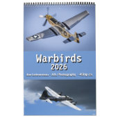 Warbirds Calendar 2026 カレンダー (カバー)