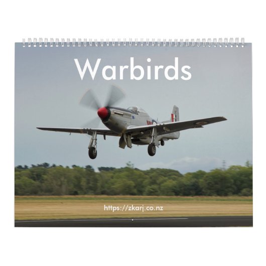 Warbirds — ZK-ARJ (大、2ページ)カレンダー カレンダー (カバー)