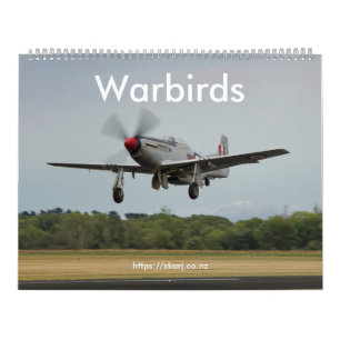 Warbirds — ZK-ARJ （大、2ページ）カレンダー カレンダー