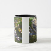 Warbler Bird Photo Mug マグカップ (中央)