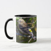 Warbler Bird Photo Mug マグカップ (左)