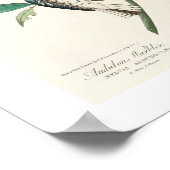 Warbler by Audubon Poster ポスター (角)
