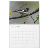 Warbling Through 2026 カレンダー (2月 2026)