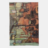 Ward in the Hospital in Arles by Vincent van ゴッホ キッチンタオル (縦)