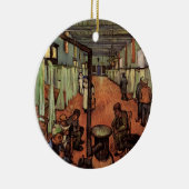 Ward in the Hospital in Arles by Vincent van ゴッホ セラミックオーナメント (右)