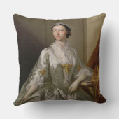 Wardle 1742年夫人(キャンバスの油) クッション (裏面)