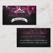 Wardrobe Stylist 名刺 (正面/裏面)