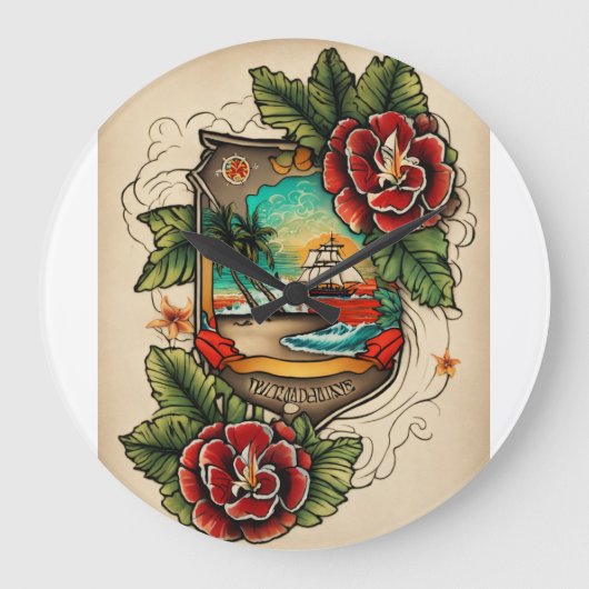 WardrobeEssentials #FashionRevolution #DressToImpr ラージ壁時計 (正面)