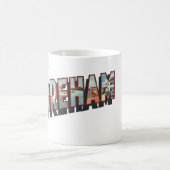 Wareham (Mass.)からの挨拶 コーヒーマグ コーヒーマグカップ (中央)