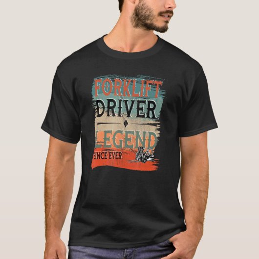 Warehouse Forklift driver Tシャツ (正面)