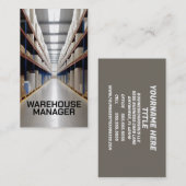 Warehouse Manager通路 名刺 (正面/裏面)