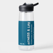 WARER BOTTLE FOR FITNESS ウォーターボトル (左面)