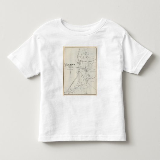 Waretown、ニュージャージー トドラーTシャツ (正面)