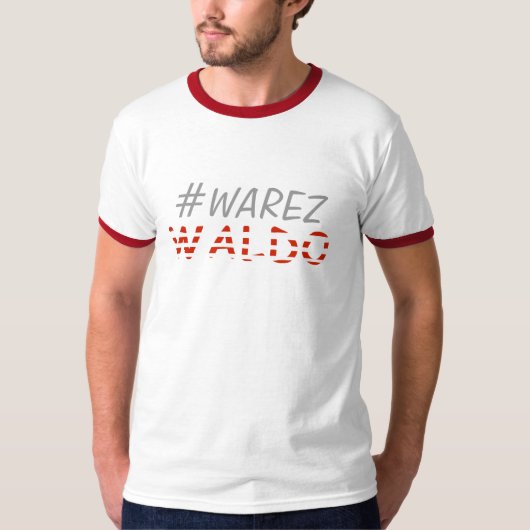 #Warez Waldo Tシャツ (正面)