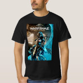 Warframeゲームのロゴ Tシャツ (正面)