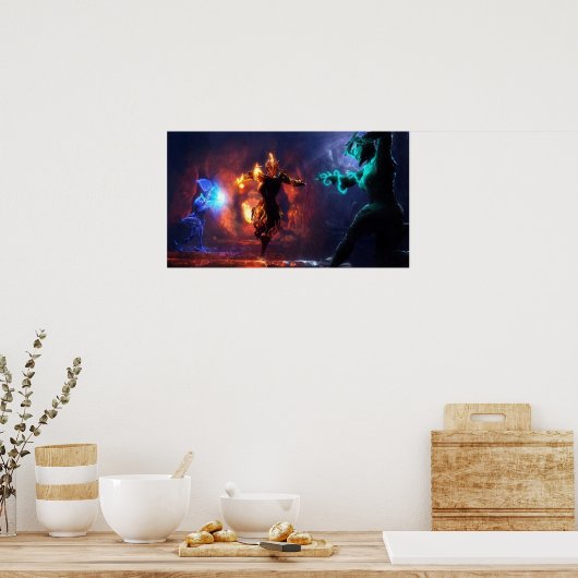 Warframeファンアート ポスター (キッチン)