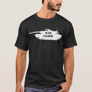 Wargamer M1A1のTシャツ(暗い色) Tシャツ