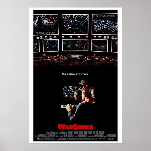 WarGames 1983 ポスター (正面)