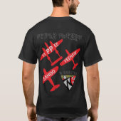 Warkitesの三重の脅威 Tシャツ (裏面)